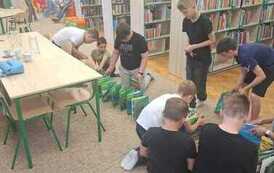 Wizyta klasy 3a w bibliotece 15