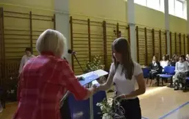Zakończenie roku szkolnego klas 8a i 8b 15