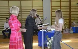 Zakończenie roku szkolnego klas 8a i 8b 17