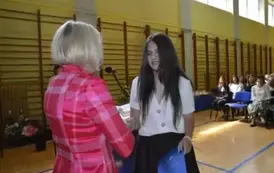 Zakończenie roku szkolnego klas 8a i 8b 31