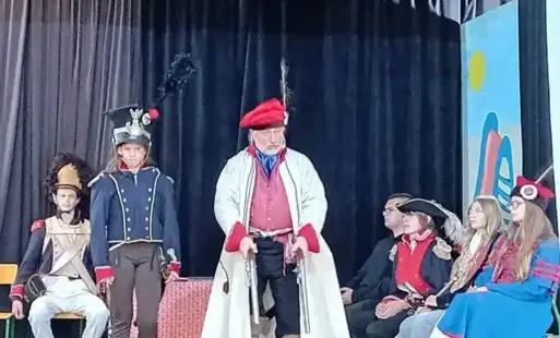 Żywa lekcja historii w naszej szkole