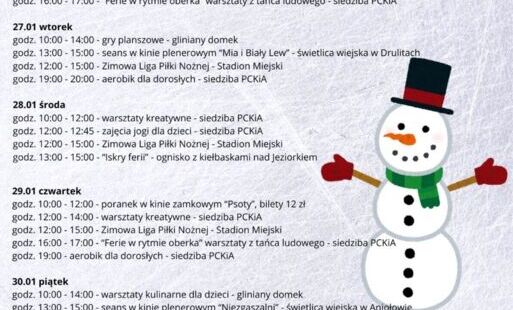 Ferie zimowe z Pasłęckim Centrum Kultury i Aktywności