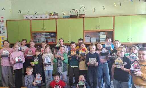 Wiosenne ogródki uczniów klasy 3a