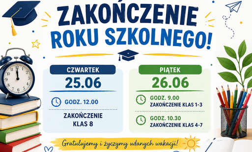 Zakończenie roku szkolnego 