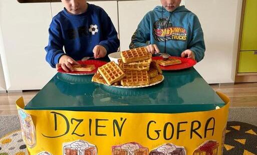 Dzień Gofra w naszym przedszkolu