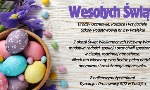 Wesołych Świąt Wielkanocnych!